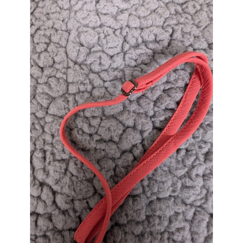 Banana Republic Tank Top Woven Macrame Size M Red Lightweight Spaghetti Straps - Picture 7 of 12